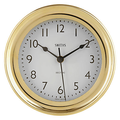 Smiths Marine Solid Brass Wall Clock